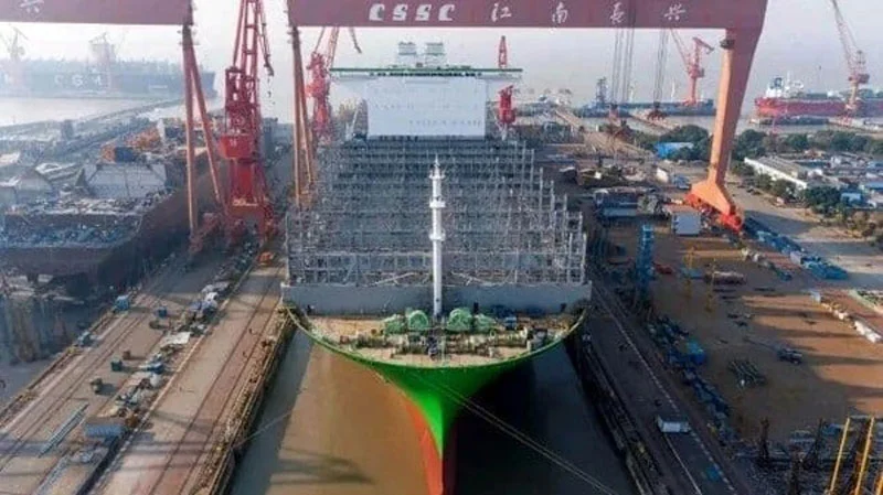 بزرگترین کشتی باربری جهان